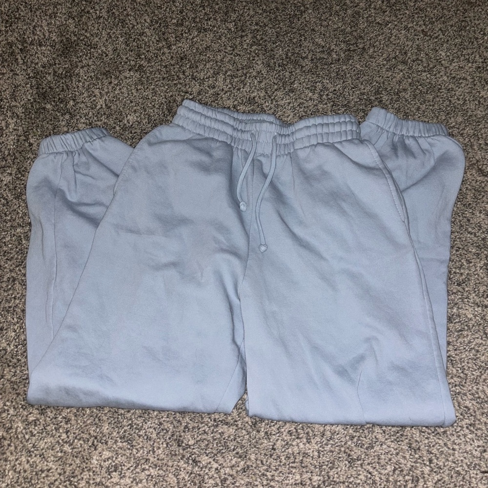 Zara Sky Blue Jogger Pants